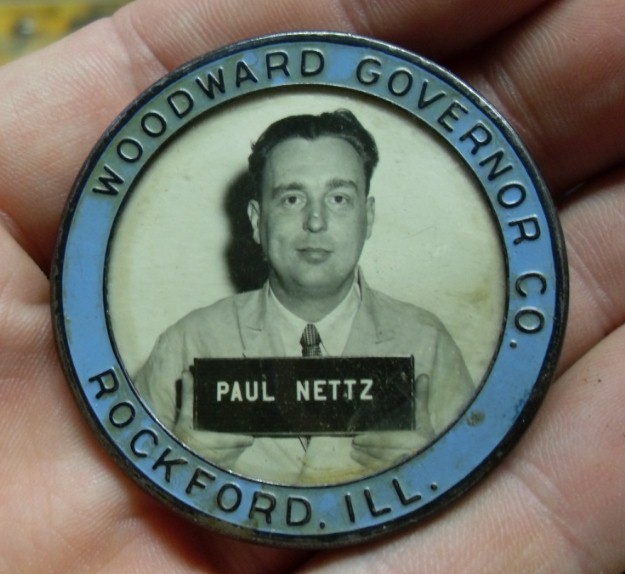 Paul Nettz 1940_s ID badge.JPG